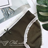 Comfortable breathable silk lace cloth with bow, pants