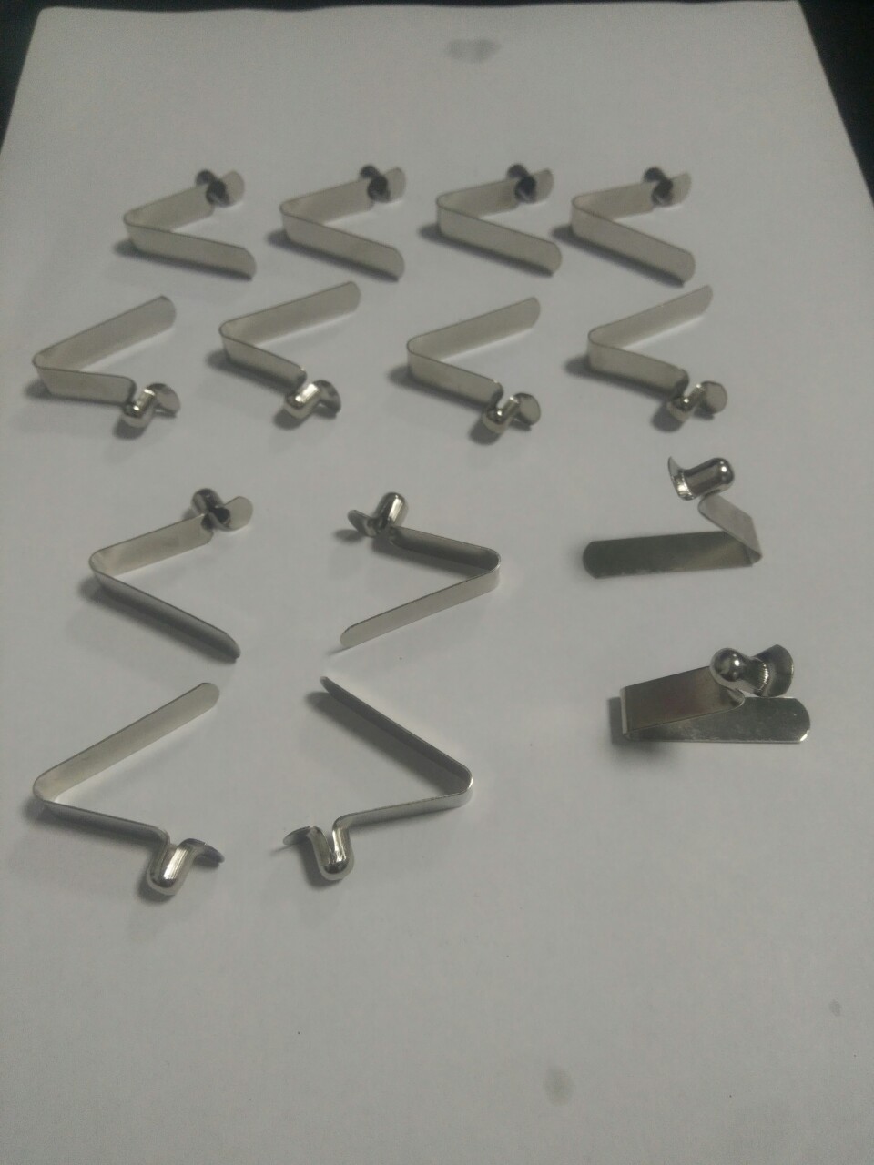 工厂直销直径6mm单弹珠管内定位弹片片弹簧V形弹簧片弹珠弹头弹扣