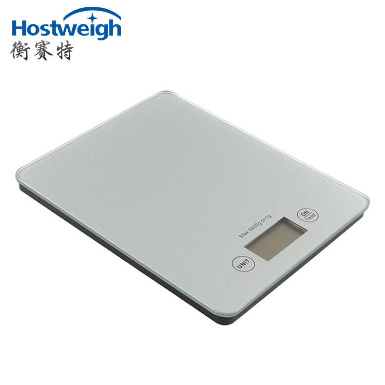 衡赛特NS-K07电子厨房称 防水玻璃面电子台称 1g家用称电子烘培秤