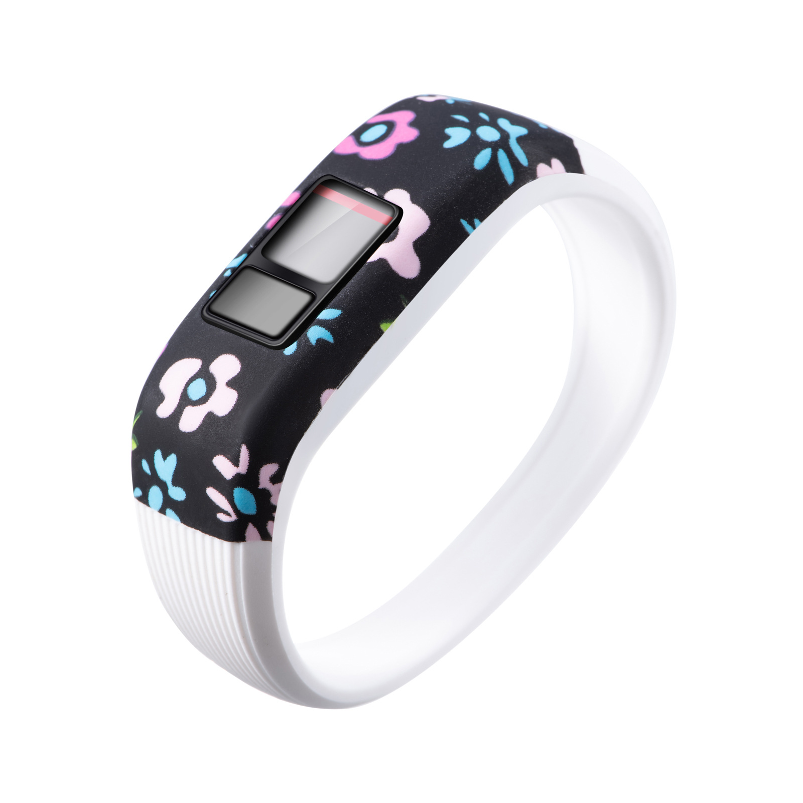 Suitable for Garmin Vivofit JR2 buckless wristband Garmin Vivofit3 children's silicone multi-color wristband undefined
