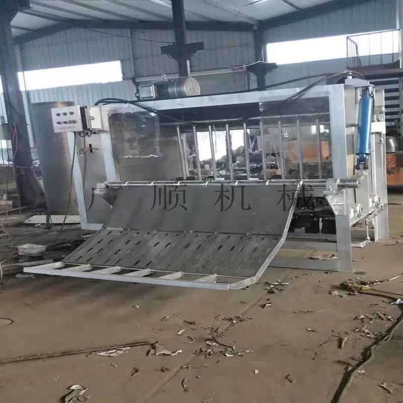 全自动不锈钢家禽宰杀拔毛机械设备 可定制生猪刨毛机械可定制