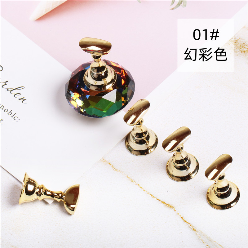 Tenedor colorido del cojín del clavo 01