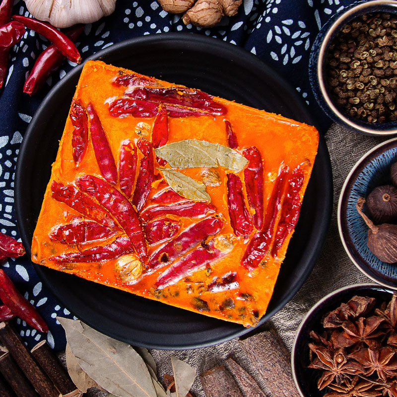 Chongqing hot pot seasoning 520g Butter Palestinian child Hot Pot Seasoning Spicy Hot Pot Chuanchuan Condiments