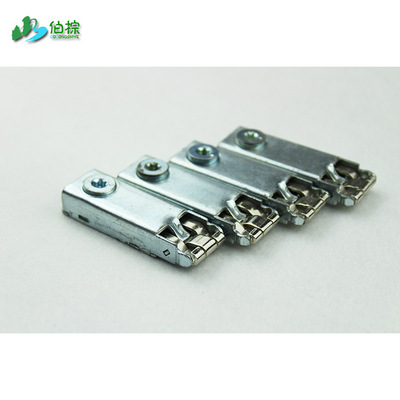 铁皮锌合金三卡锁八棱柱连接扁铝三爪锁扣扳手展会用品厂家直销