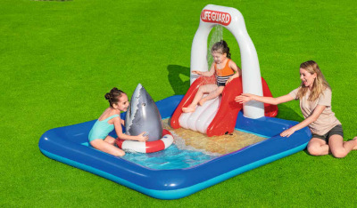 Bestway 53079 Lifeguard Splashdown entertainment Water spray pool Inflatable pool