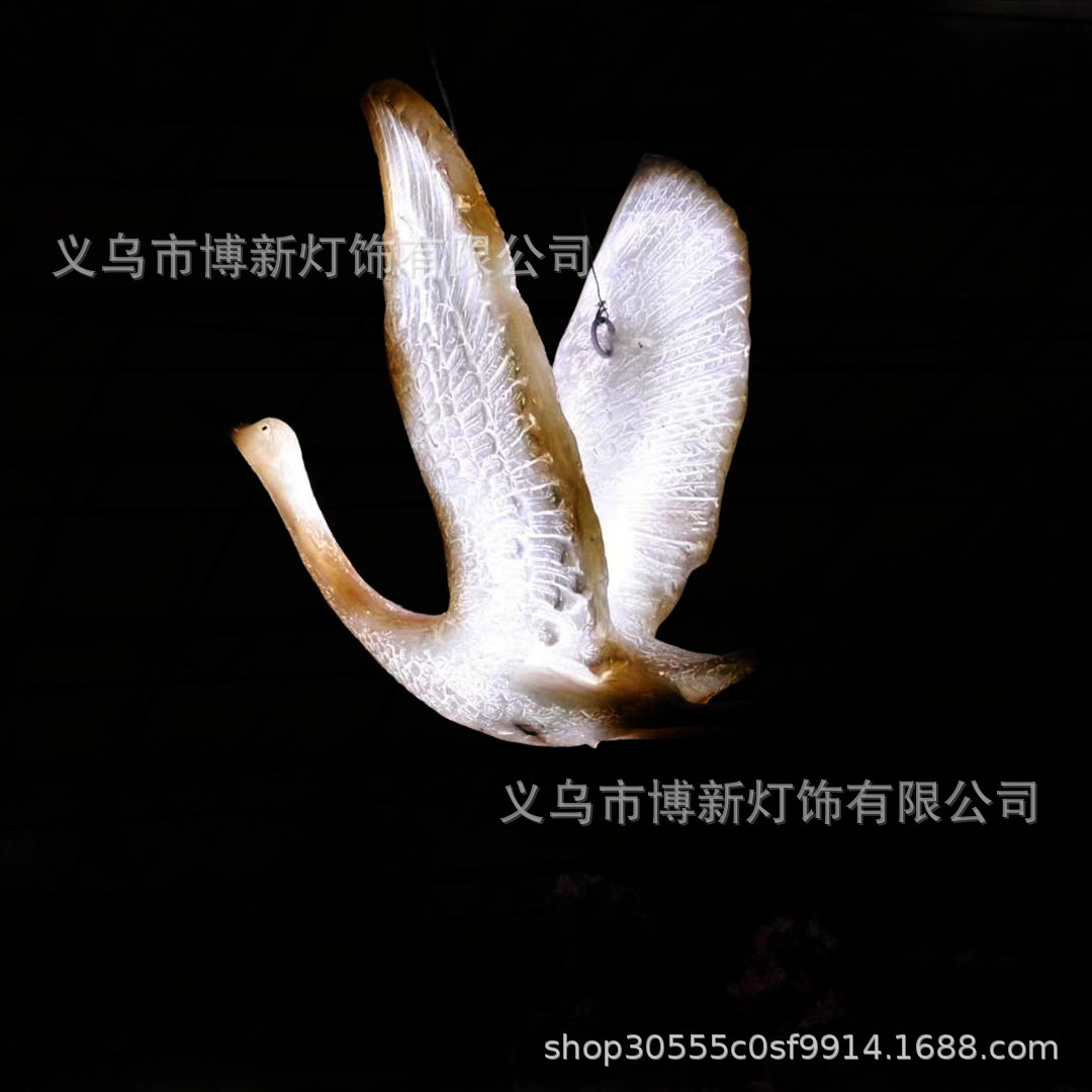 Cross-border supply LED swan outdoor waterproof creative animal-shaped lights Landscape courtyard park ornaments detail image 8