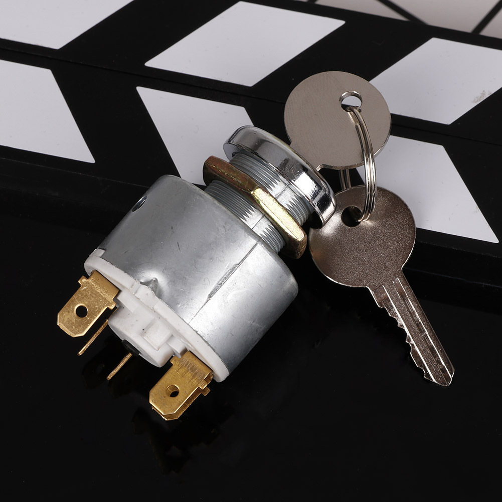 Transfronterizo yd167 12V cerradura de encendido universal interruptor de encendido del coche 5 pies de encendido interruptor de encendido