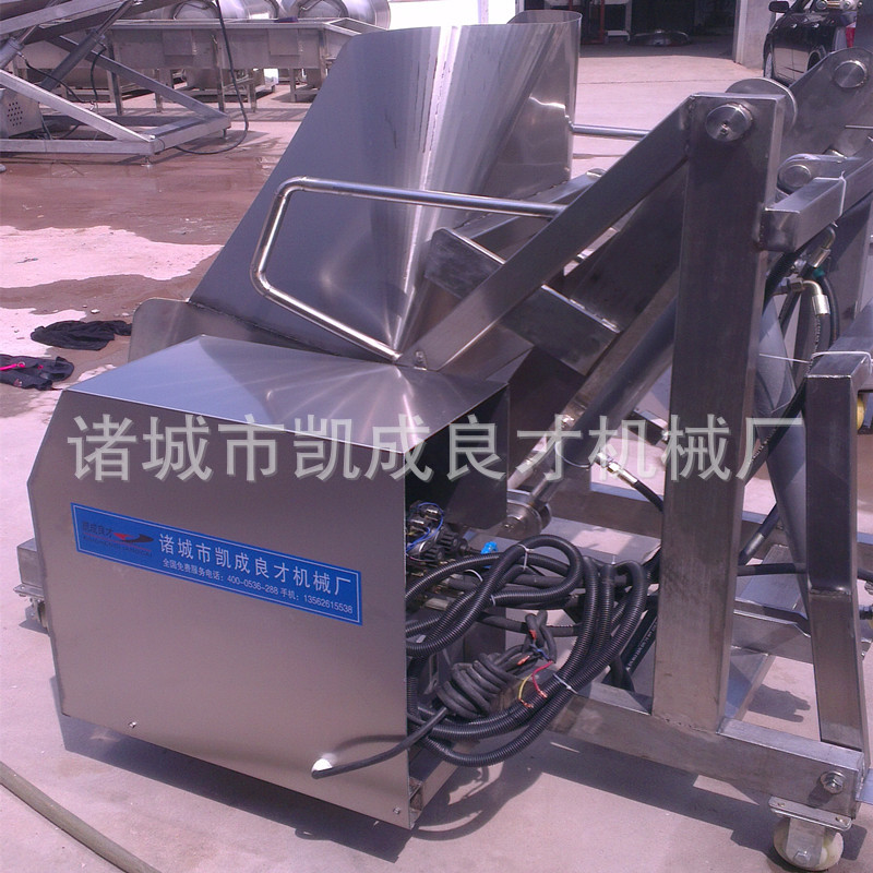 供应食品自动上料机 滚揉机上料机 自动提升机