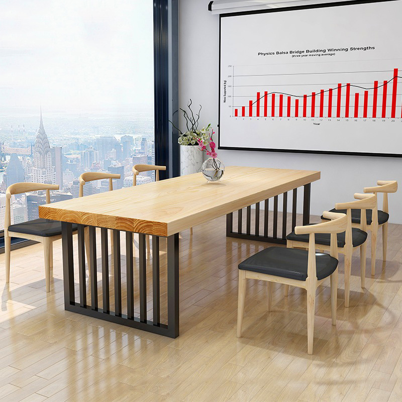 Simplicity Modern Company Iron Art desk staff Multi -person work…