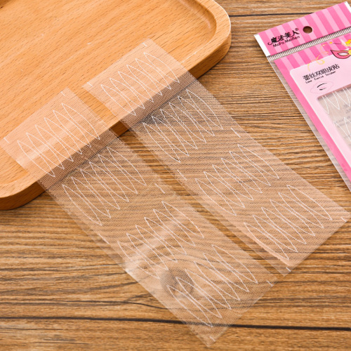 Magic Beauty Lace Double Eyelid Sticker Natural Invisible Seamless Eyelid Sticker Mesh Mesh Olive Shape Eyelid Sticker