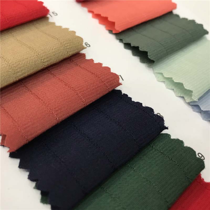 竖条铜氨丝36个颜色 现货供应 厂家直销 套装面料风衣面料2492098