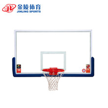 金陵籃球板 11401BGB-1B高強度玻璃籃板 金陵籃球架 深圳龍華