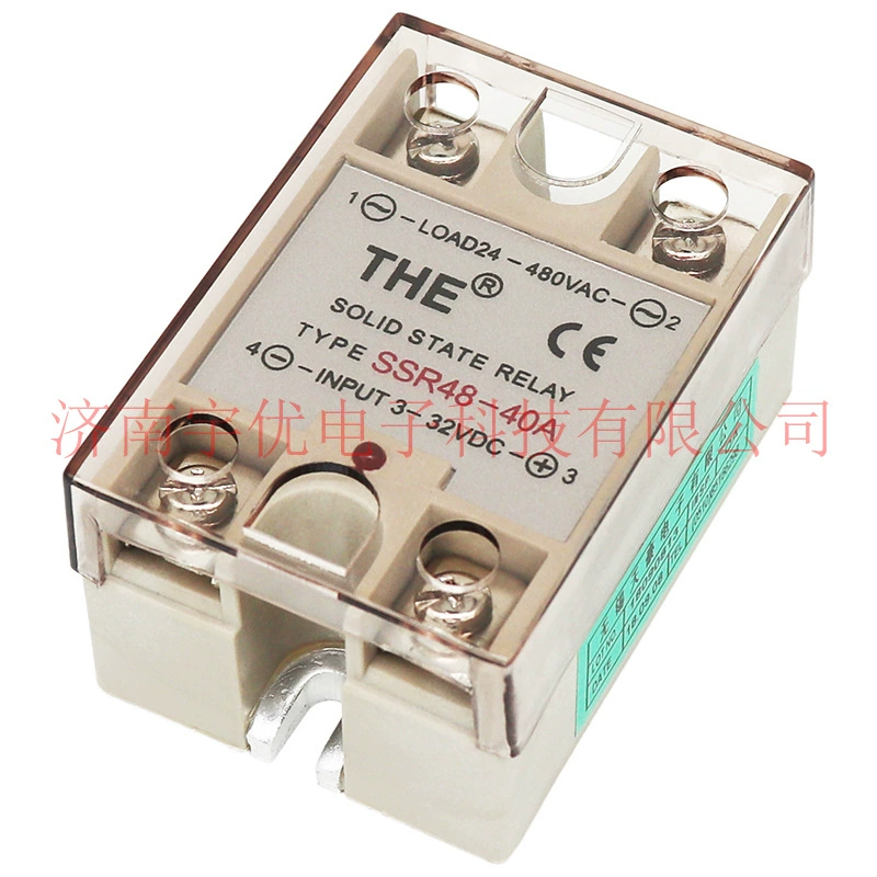 Тяньхао Wuxi SSR48-40A 480VAC Однофазный твердотельный реле (или солид-стант) для расслабления