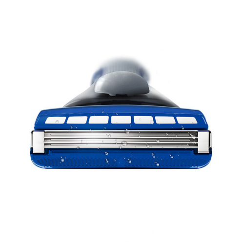 Comfortable men's shaving manual shaving razor old-fashioned razor water dimension 3-layer blade knife holder head