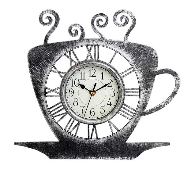 Reloj con forma de tetera creativo - Para colgar en la pared - Popular en Amazon - Venta directa de fábrica y al por mayor