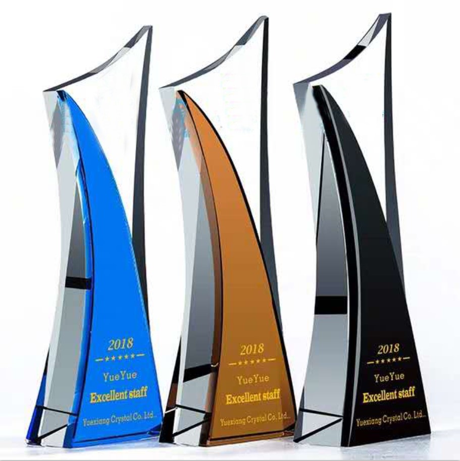 originality crystal trophy customized Customized Annual meeting Awards gift Authorize medal Arts and Crafts Decoration Free of charge Lettering