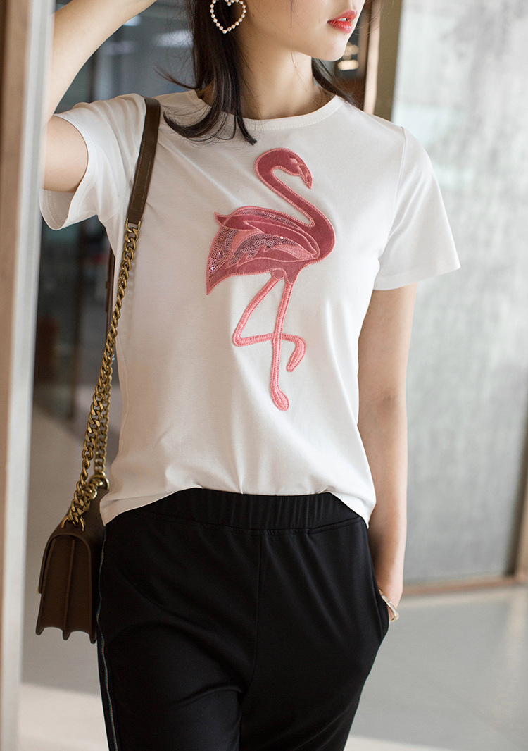 T-shirt femme ROUTE DE LA SOIE FENG DANCE en Coton - Ref 3314770 Image 15