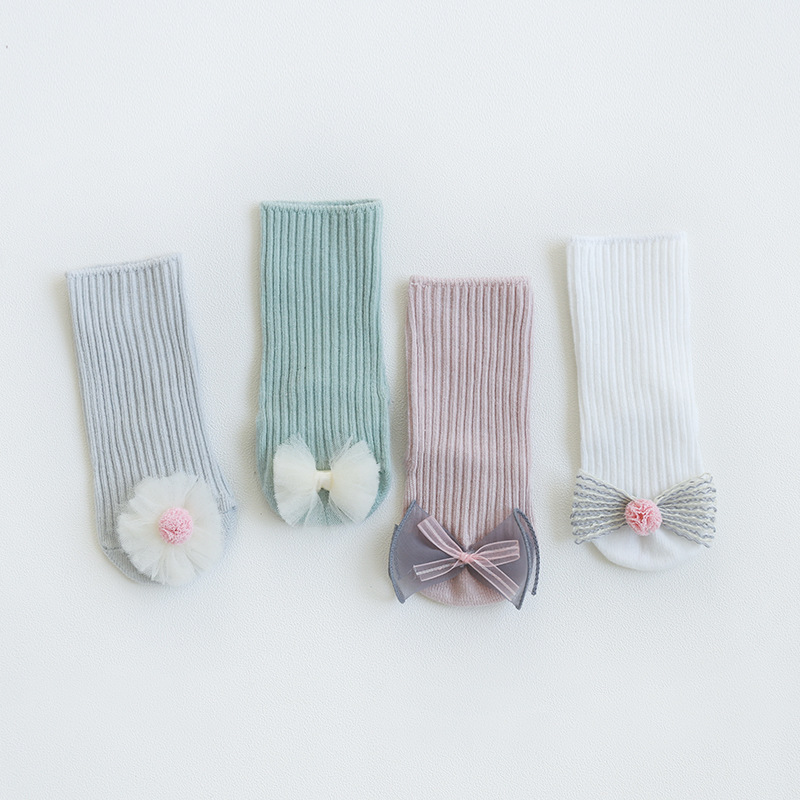 19 primavera y verano nuevos dibujos animados de frutas tridimensionales antideslizantes calcetines para niños pequeños calcetines para bebés de 0 a 2 años