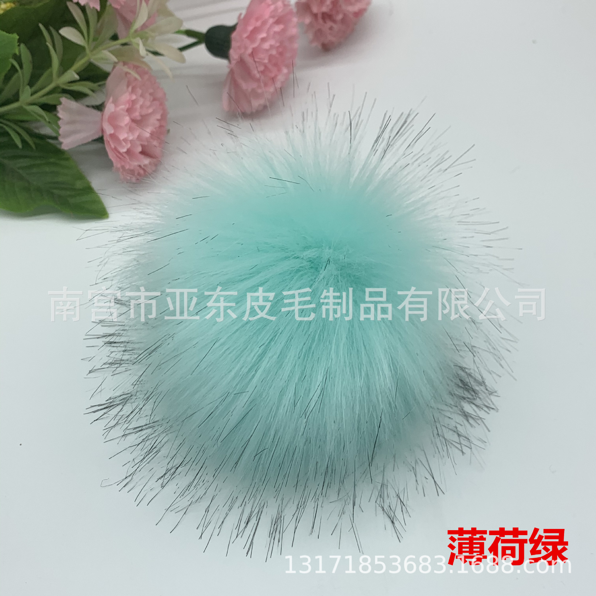 Agua verde * con banda de goma 8-9cm