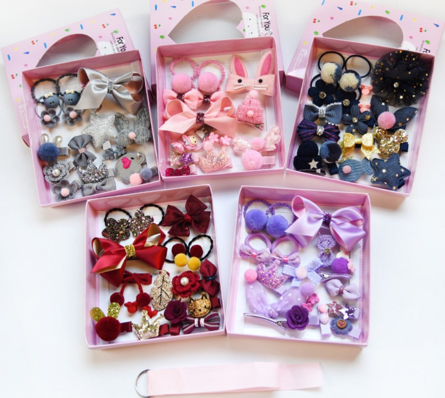 2019 new hair accessories set female Kor...