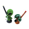 Cross -border new resin flue fighting creative cartoon figure smoke Smoking pipe resin smoke bucket