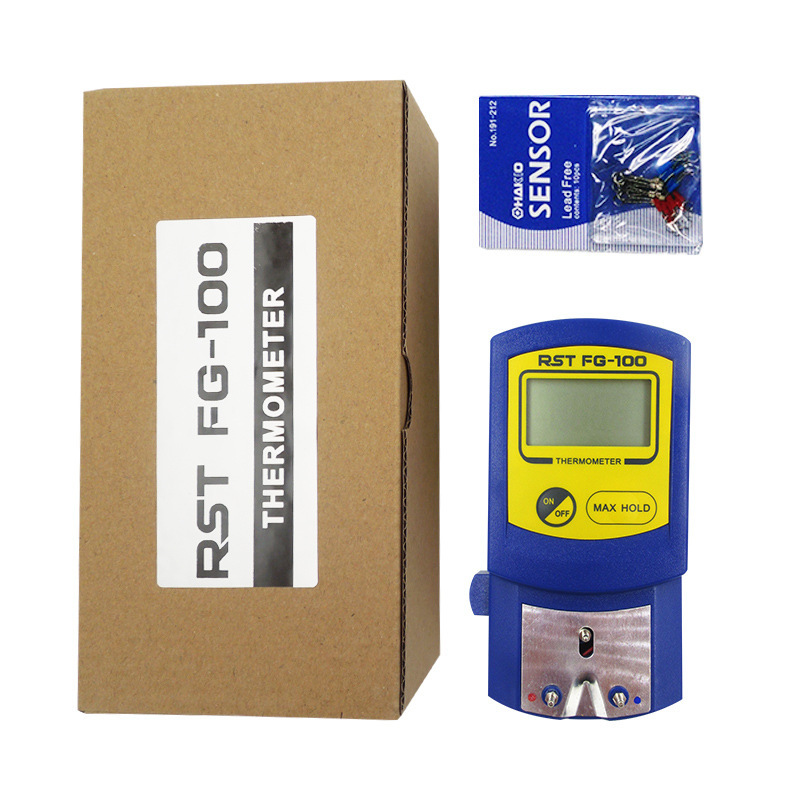 RST FG-100 soldering iron head thermometer 191 temperature tester electronic 936 electric soldering iron temperature white light same style RST FG-100 soldering iron head thermometer 191 temperature tester electronic 936 electric soldering iron temperature white light same style