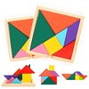 Wooden brainteaser, geometric constructor, toy, early education, wholesale