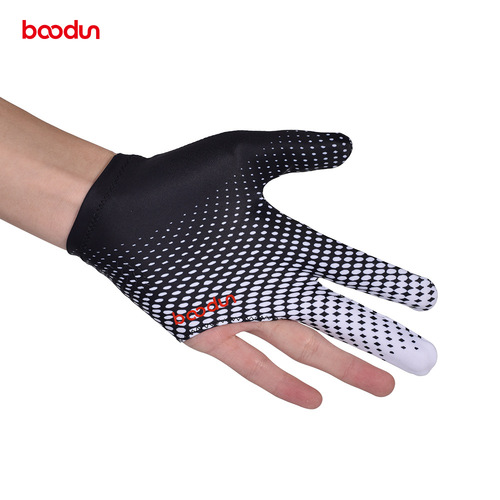BOODUN/Boton three-finger billiards gloves, single set of nine-ball snooker gloves for men and women's left and right hands