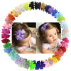 Hairgrip with bow, children's hair accessory, Amazon, 40 colors