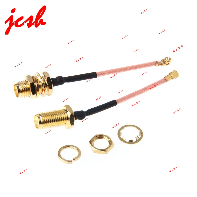 IPEX/SMA RP-SMA Анти-частица Внутренняя внутренняя точка U.FL радиочастотный RF удлинённый RG178 двойная серебристая линия