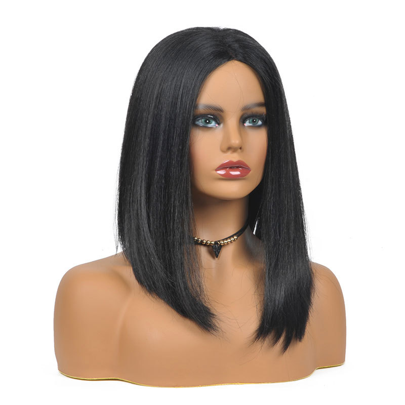 Half-length mannequin head Double should...