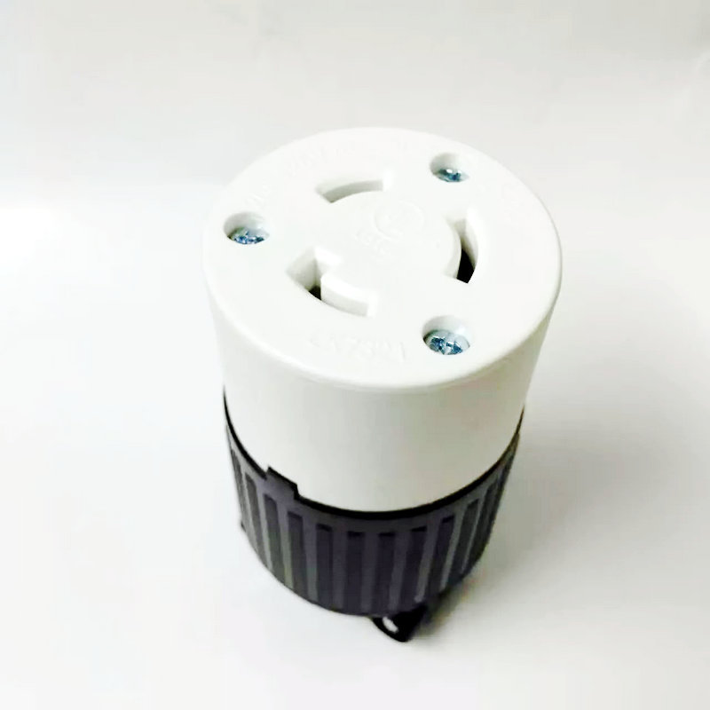 热销进口引挂式工业插座 LK-7321美规联接器 NEMA L5-20C 满包邮