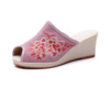 Slip-ons, ethnic Hanfu, high slippers, 2020, ethnic style