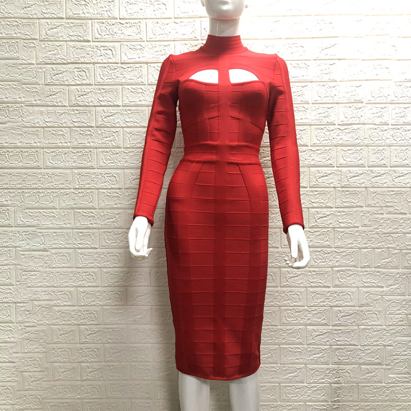 Halter Neck Dress Image 4