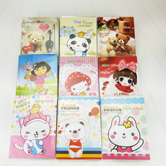 Stall album, simple album, 6-inch, 36 pages, soft leather album, cartoon, small photo album, department store items