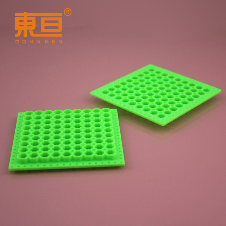 BJFB90907绿 八角方板 八角孔板 插孔板塑料方板科技积木零件1905