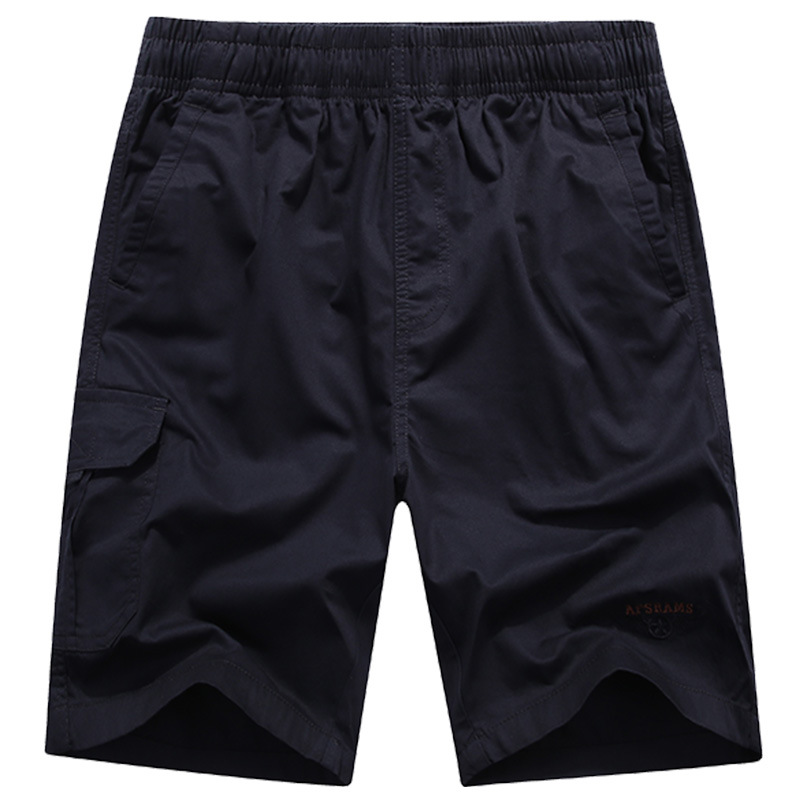 2019 pantalones cortos transfronterizos de verano Pantalones cortos multi-Bolsa de los hombres pantalones cortos de algodón pantalones casuales sueltos quinto pantalones al por mayor 3126