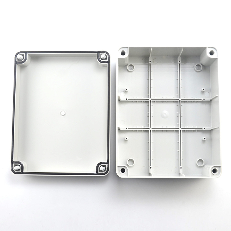 Factory Supplied ABS Plastic Waterproof Box 190*240*90 Outdoor Junction Box Security Monitoring Power Box IP66