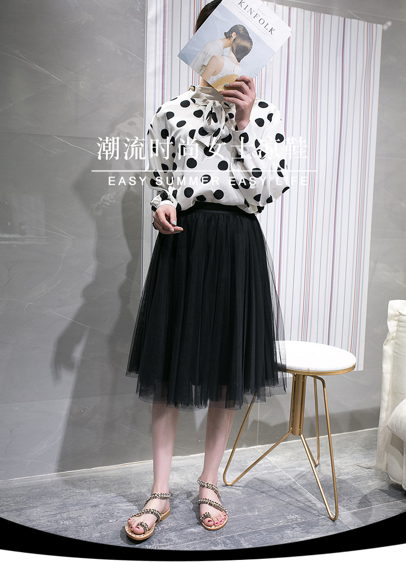 Chaussures été pour femme en PU - Ref 3346629 Image 9