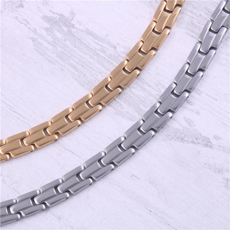 Simple Style Geometric Titanium Steel Metal Bracelets 1 Piece display picture 6