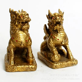 金属工艺品;铜雕工艺品;镇宅摆件