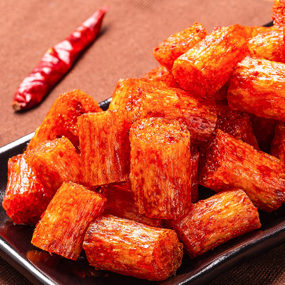 Yi Guan Park 125g Italy flavor Steadily high Spicy strips gluten Hunan specialty snacks Spicy and spicy Casual snacks