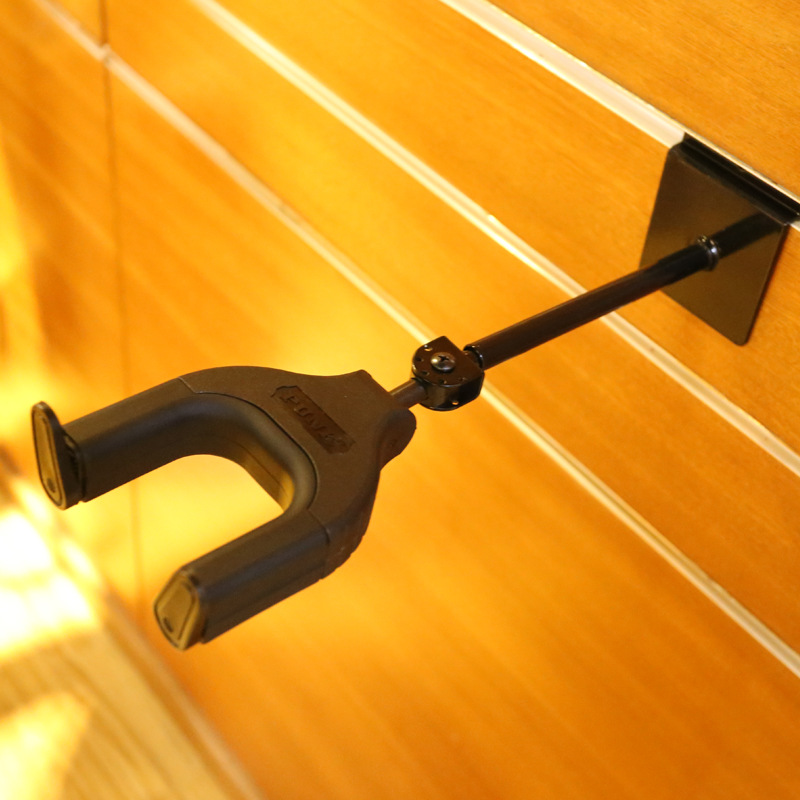 블랙 그루브 플레이트 롱 후크