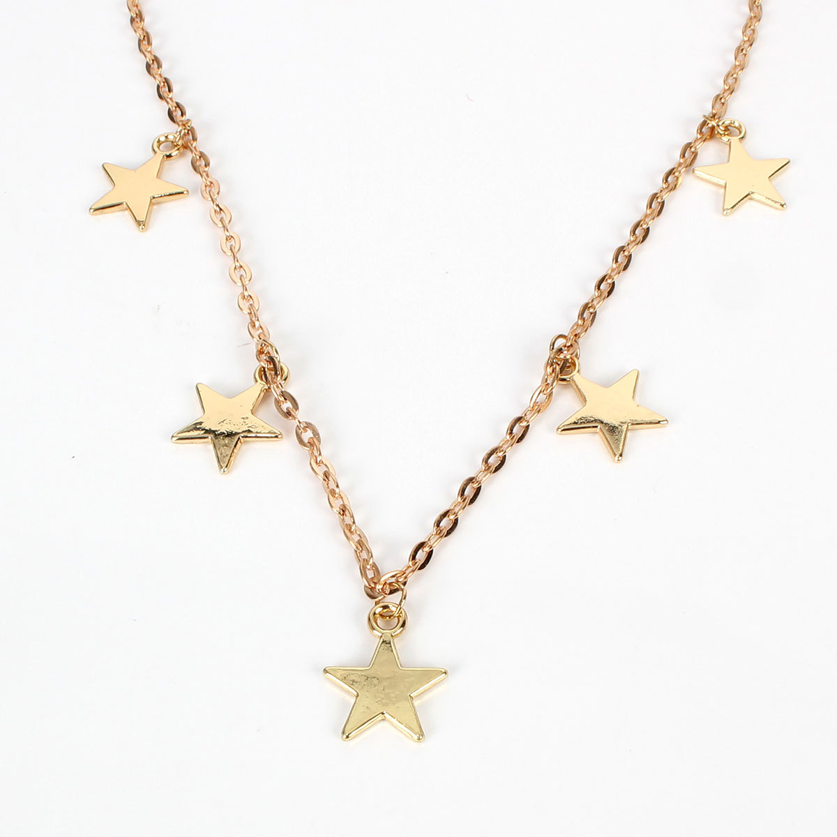 Wholesale Jewelry Fashion Star Iron Plating Necklace display picture 6