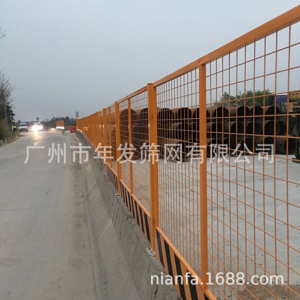 现货供应基坑洞口支护隔离栏  建筑安全临边施工防护栏 楼梯护栏