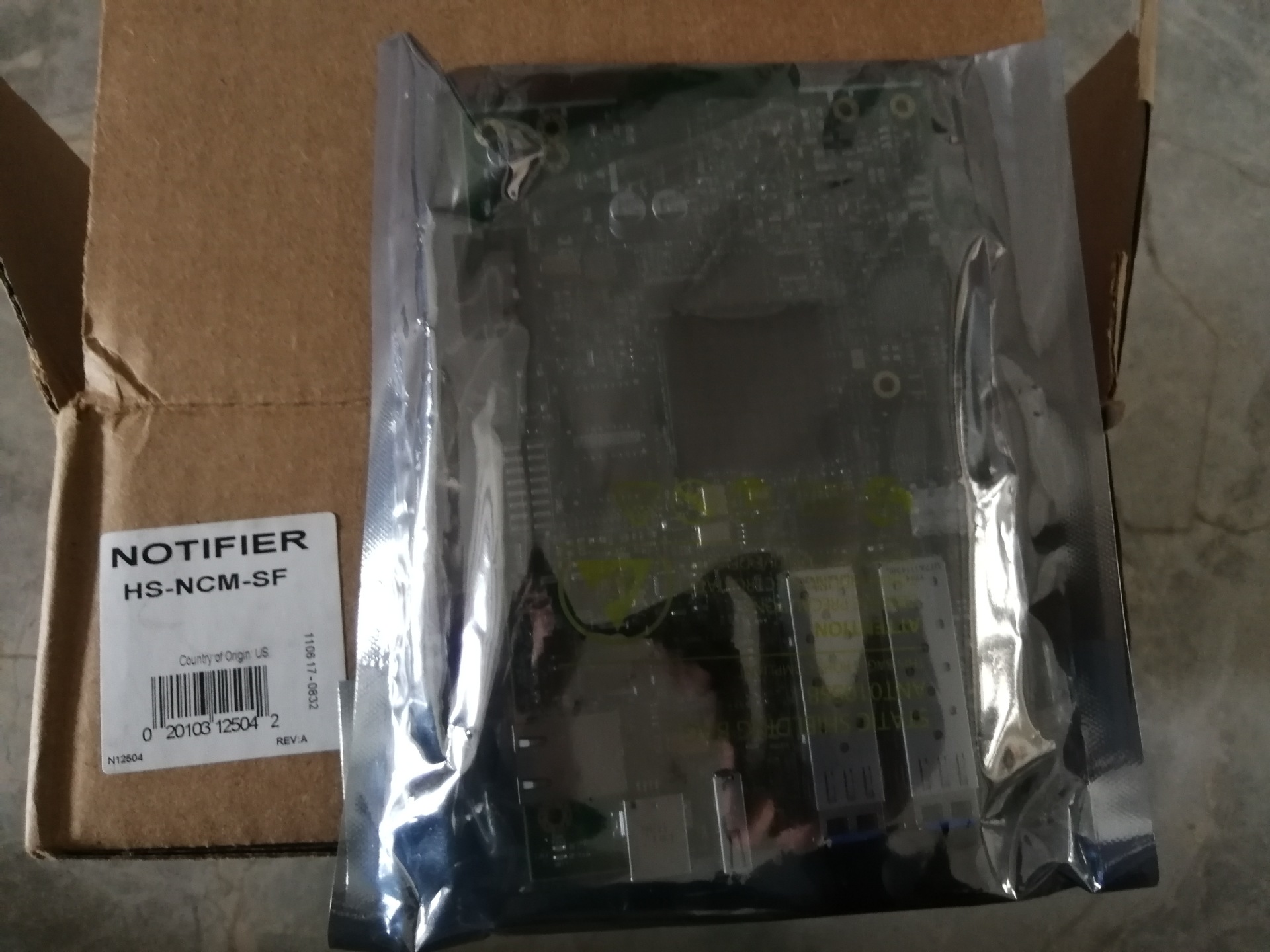 诺帝菲尔HS-NCM-SF单模高速光纤网卡