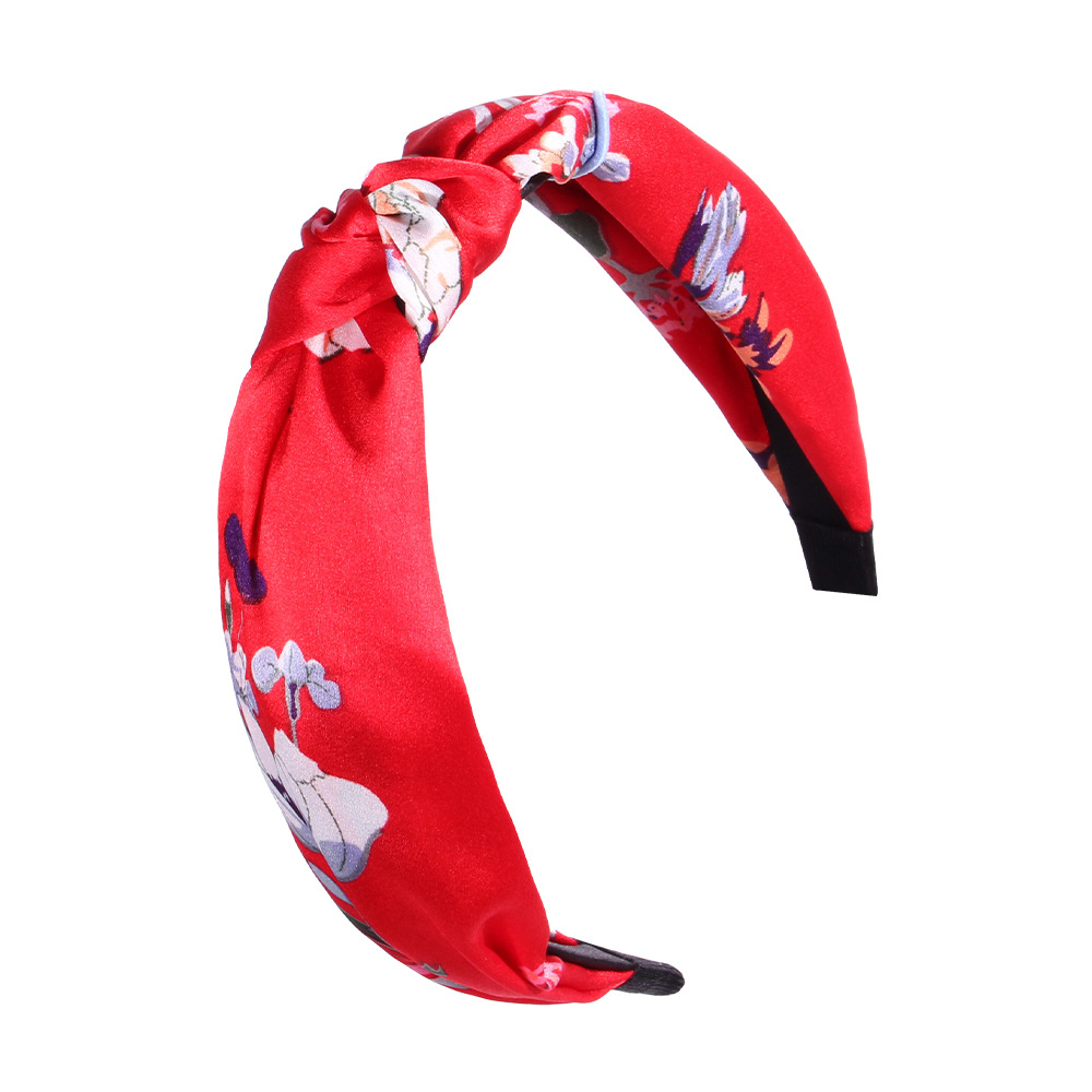 100g Weight Hair Band Hair Accessories Type 1 Piece Quantity Daily Occasion Plaid Pattern Women's Gender Sweet Style Women's Sweet Plaid Cloth Hair Band 22