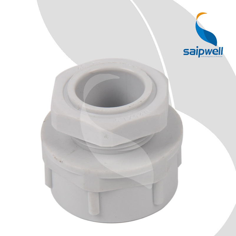 saipwell增径衔接件M25*1.5转M32*1.5接头 直径变大塑料尼龙接头