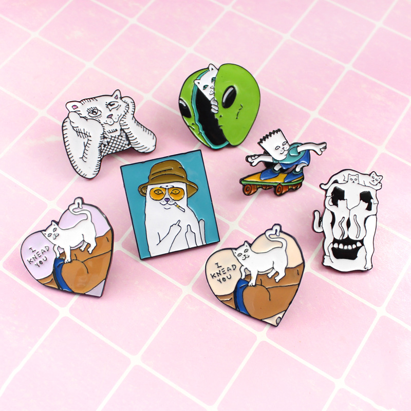 Moda Pin Animal Aleación Esmalte Unisexo Broches display picture 1