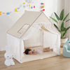 Children&#39;s Tent indoor baby baby canvas Game house girl A birthday present Princess Castle Small house